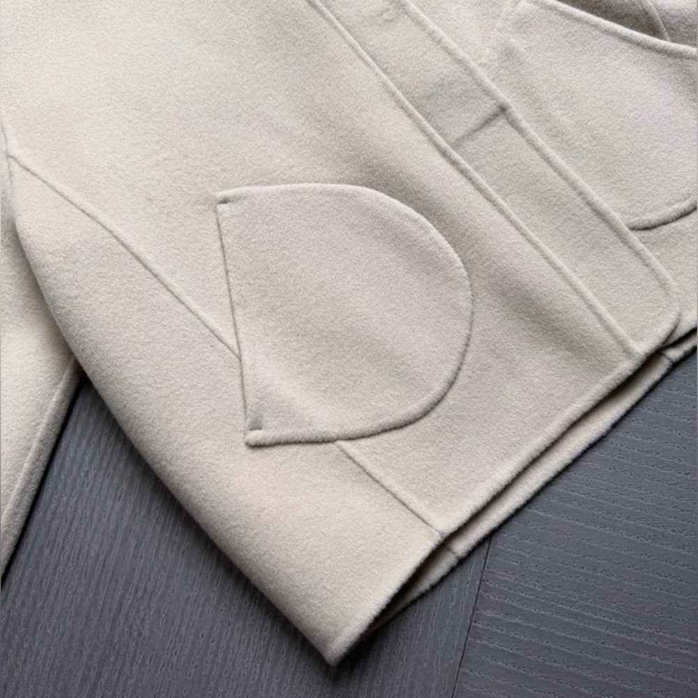 Soeur Windosr Coat Chalk S Wool Jacket - Picture 5 of 16